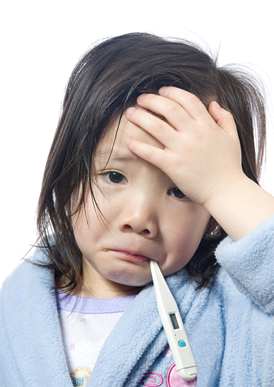 out sick